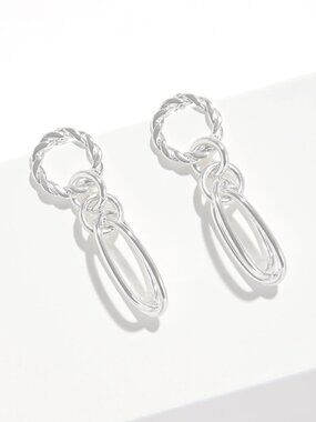 Talbots Porter Chain Earrings - NEW WITH TAG